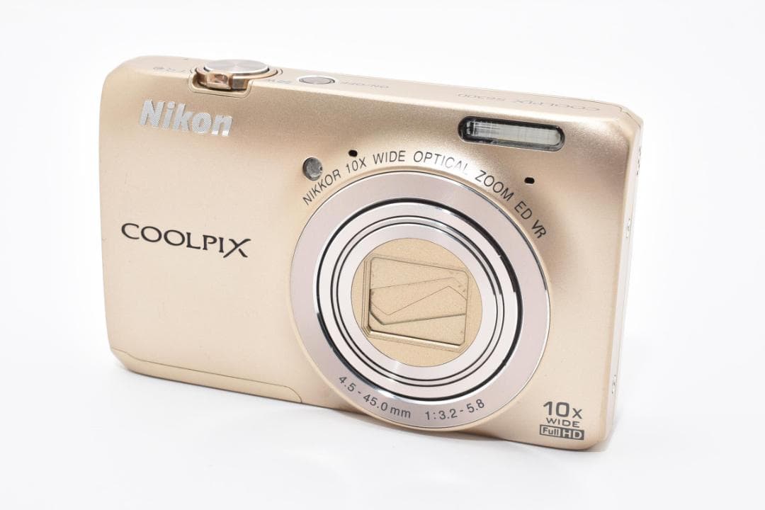 【極美品/希少ゴールド】Nikon COOLPIX S6300