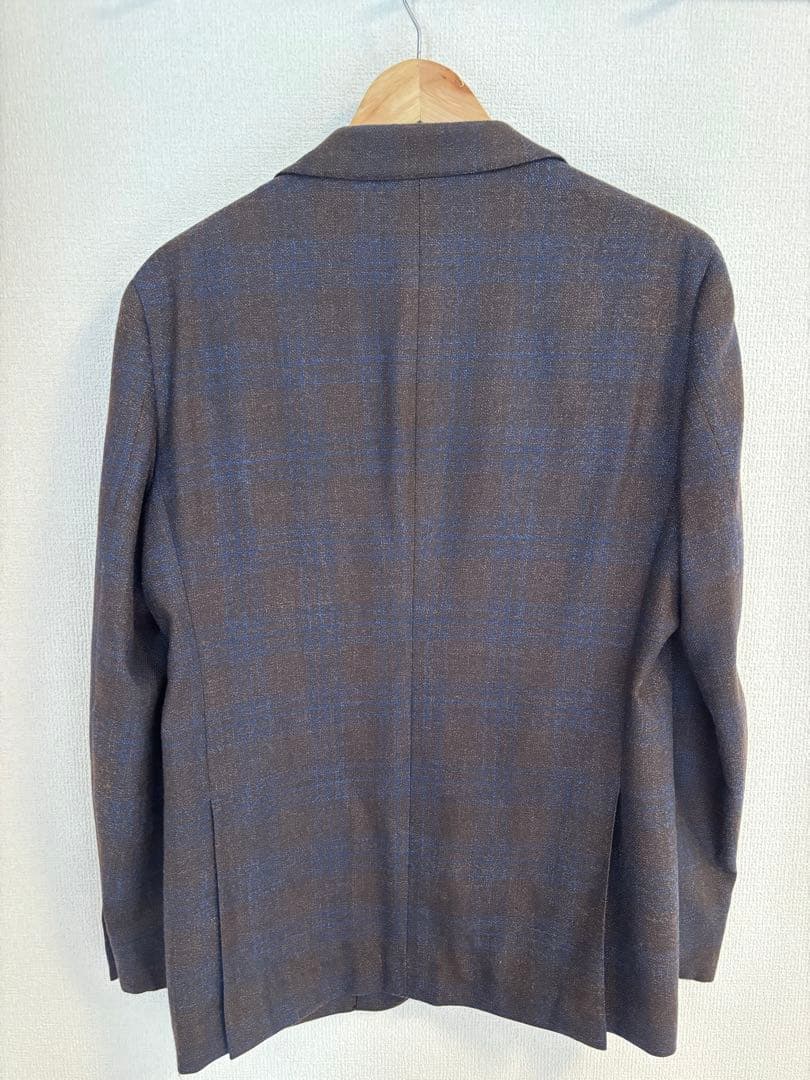 EDIFICE ロロピアーナ カシミヤ&シルク　テーラードジャケット 48