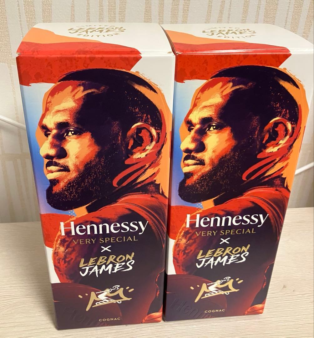 ヘネシー V.S レブロンジェームズ 限定 700ml ２本セット