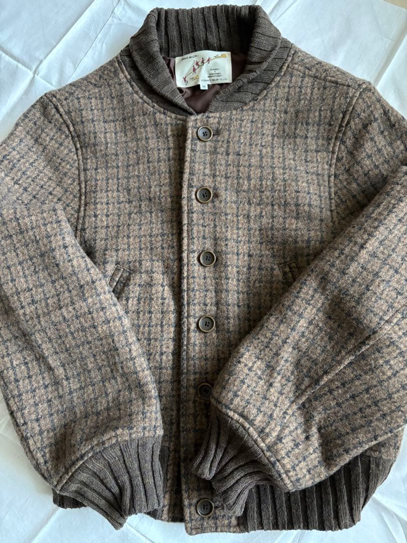 R&D.M.Co. チェック柄ジャケット Mサイズ