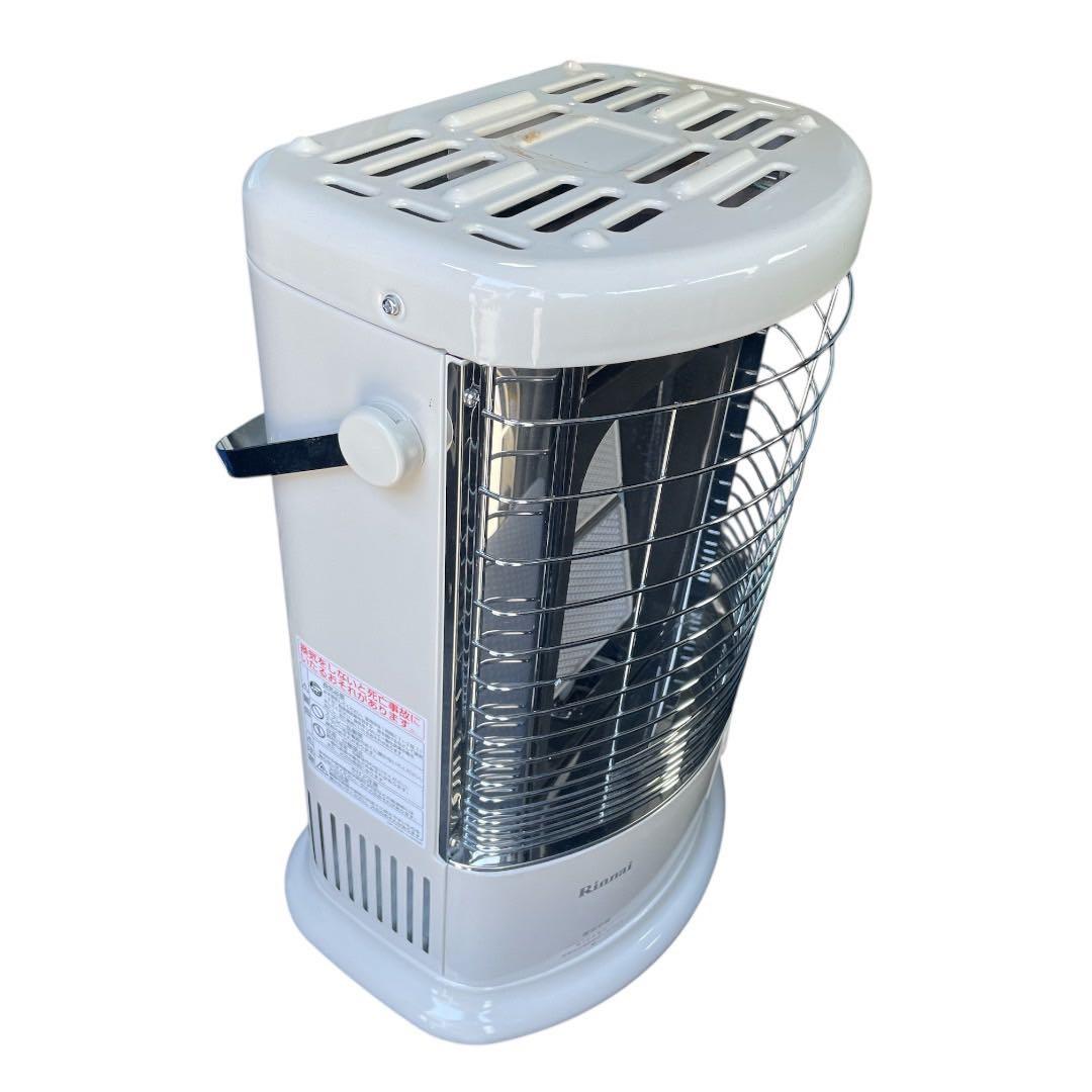 RinnaiガスファンヒーターR-852PMSⅢ-402 ホワイトプロパンガス用
