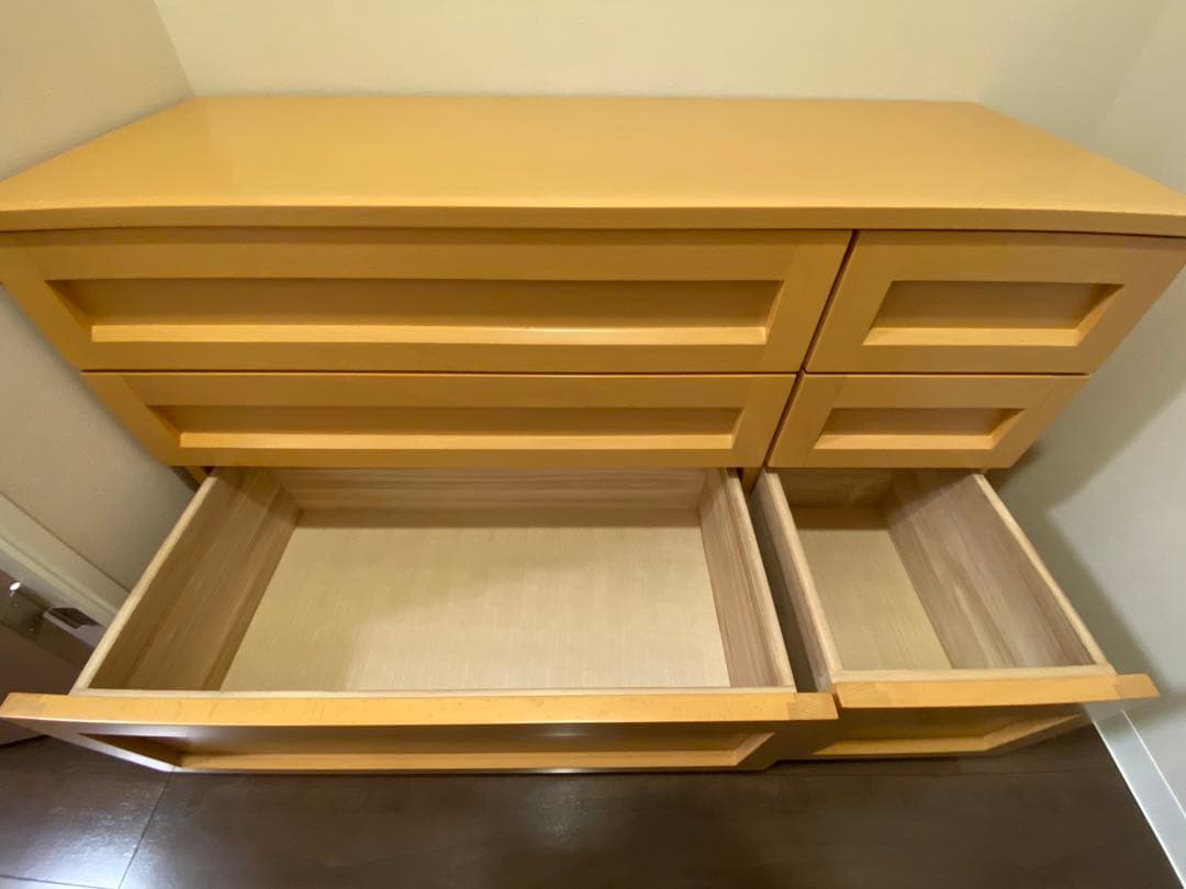 新品未使用　3段タンス　大塚家具