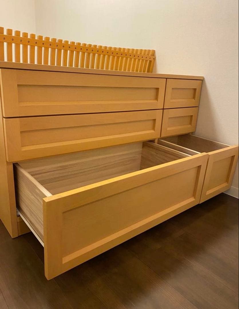 新品未使用　3段タンス　大塚家具