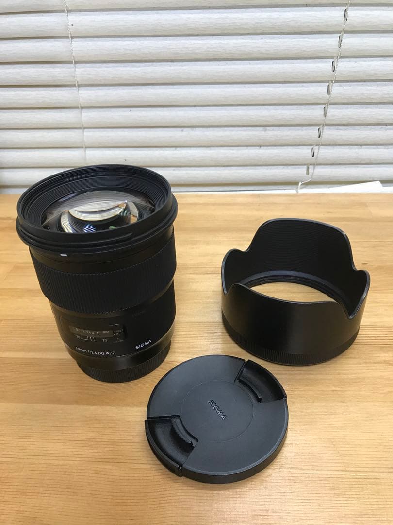 シグマ　50mm f1.4 キャノン用