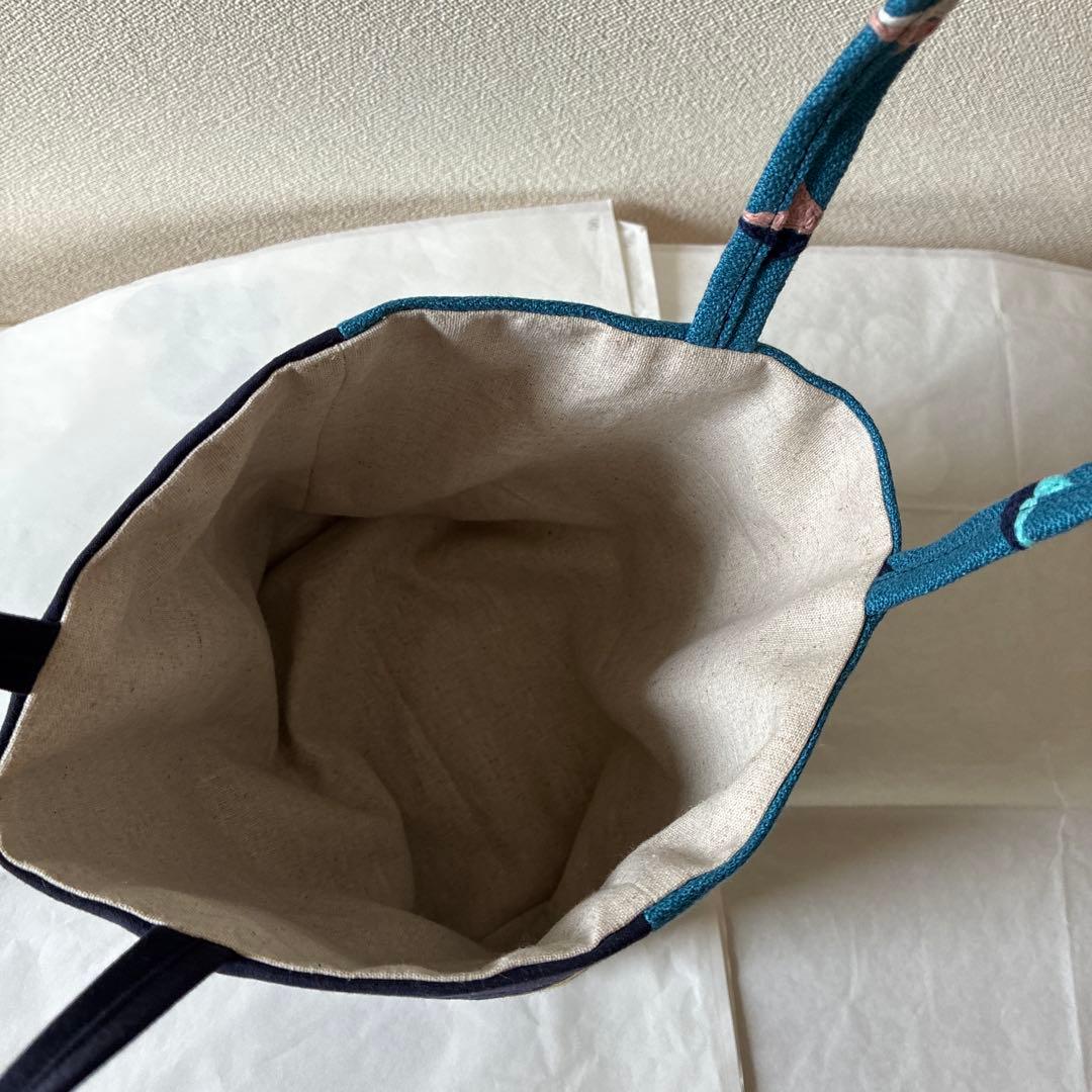 ミナペルホネン 生地使用　bird/palo お散歩トートバッグ