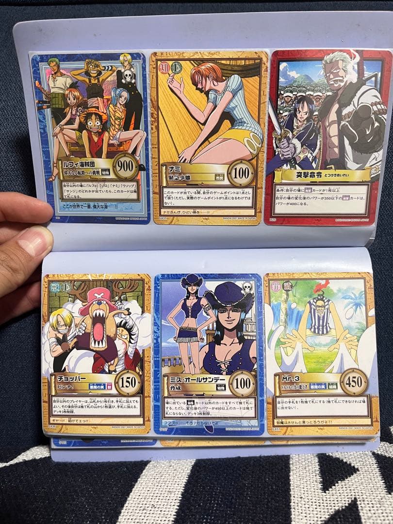 カードダス　初期　ワンピース トレーディングカードセット