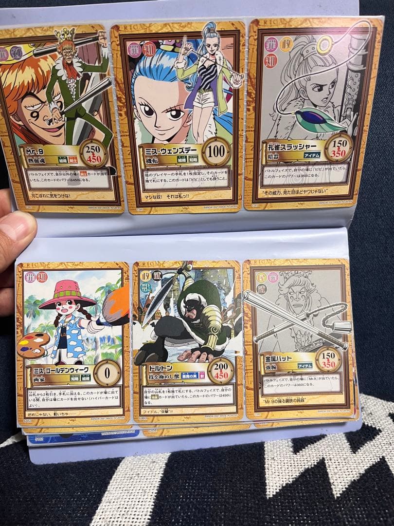 カードダス　初期　ワンピース トレーディングカードセット