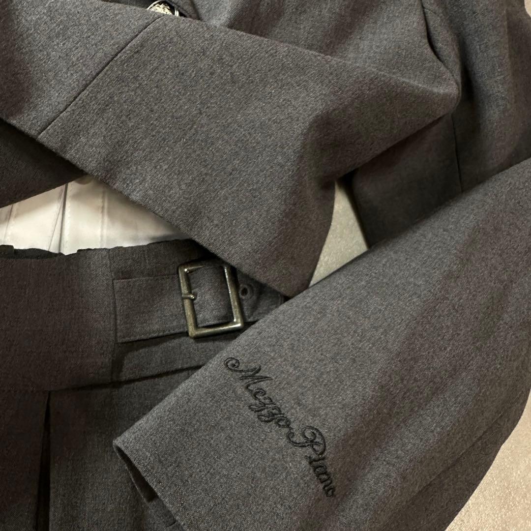 メゾピアノ セーラーカラージャケット スカート ブラウス3点　卒業式スーツ