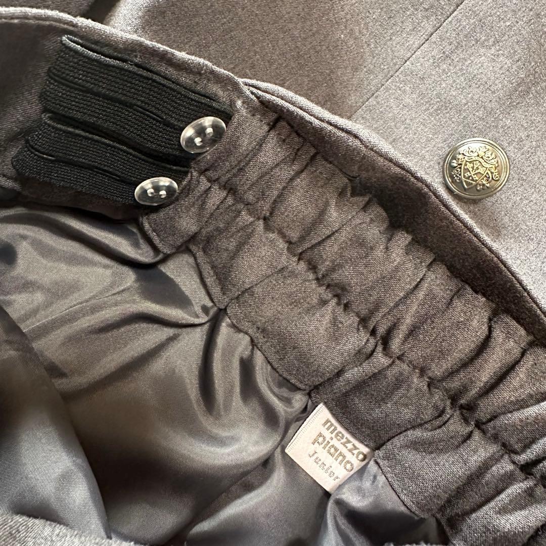 メゾピアノ セーラーカラージャケット スカート ブラウス3点　卒業式スーツ