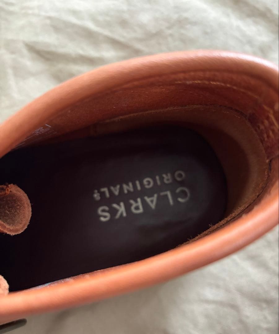 Clarks wallabees cola suede ワラビー　コーラスエード