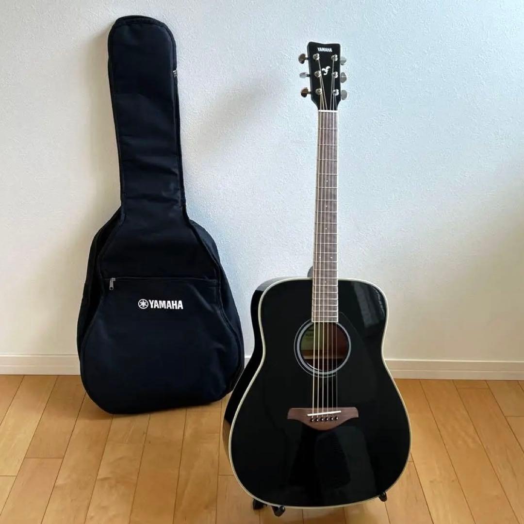 2026.1購入アコースティックギターYAMAHA FG82ブラックセット
