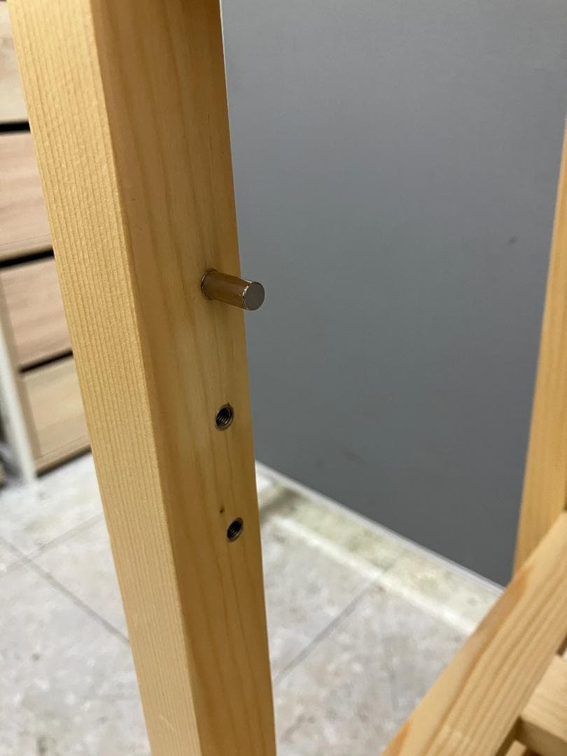 LOWYA キッチンワゴン キャスター付き ナチュラル