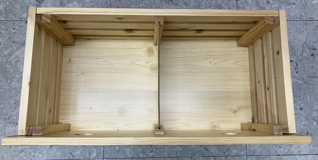 LOWYA キッチンワゴン キャスター付き ナチュラル