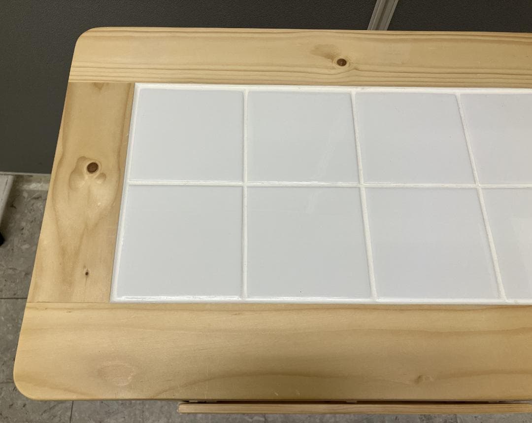 LOWYA キッチンワゴン キャスター付き ナチュラル