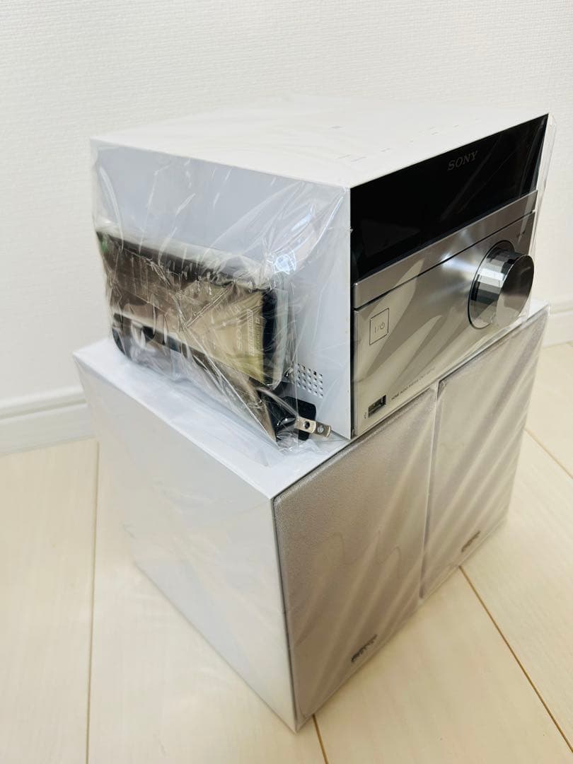 SONY Bluetooth ステレオミニコンポ hcd-sbt40 ホワイト