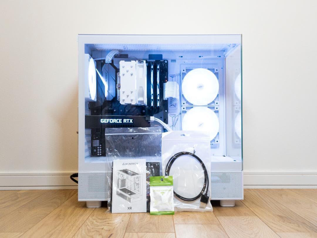 白ゲーミングPC RTX2060 / i5-9400 / NVMe512GB