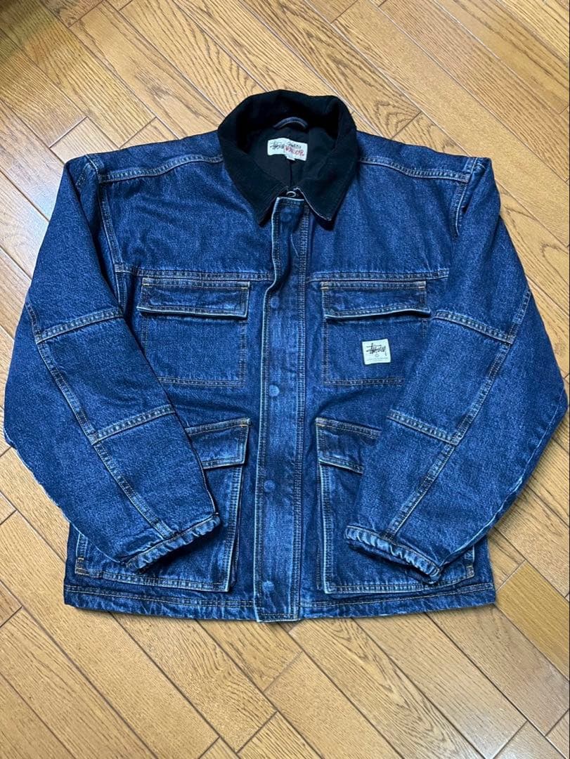 Stussy インディゴデニムジャケット