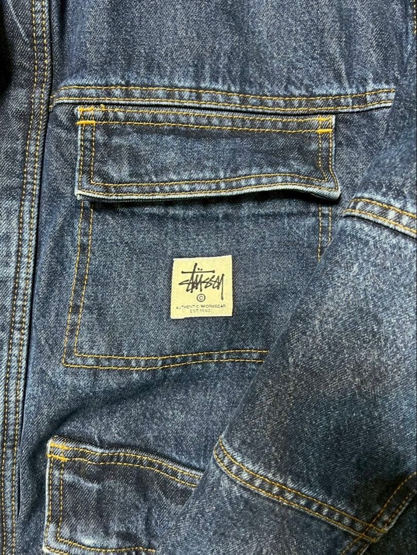 Stussy インディゴデニムジャケット