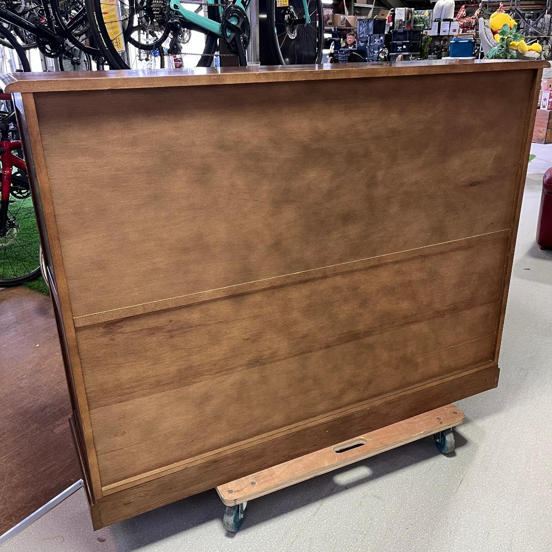 美品 葉山ガーデン 葉山クラシック オーク材 ドロワーチェスト 4段 16杯