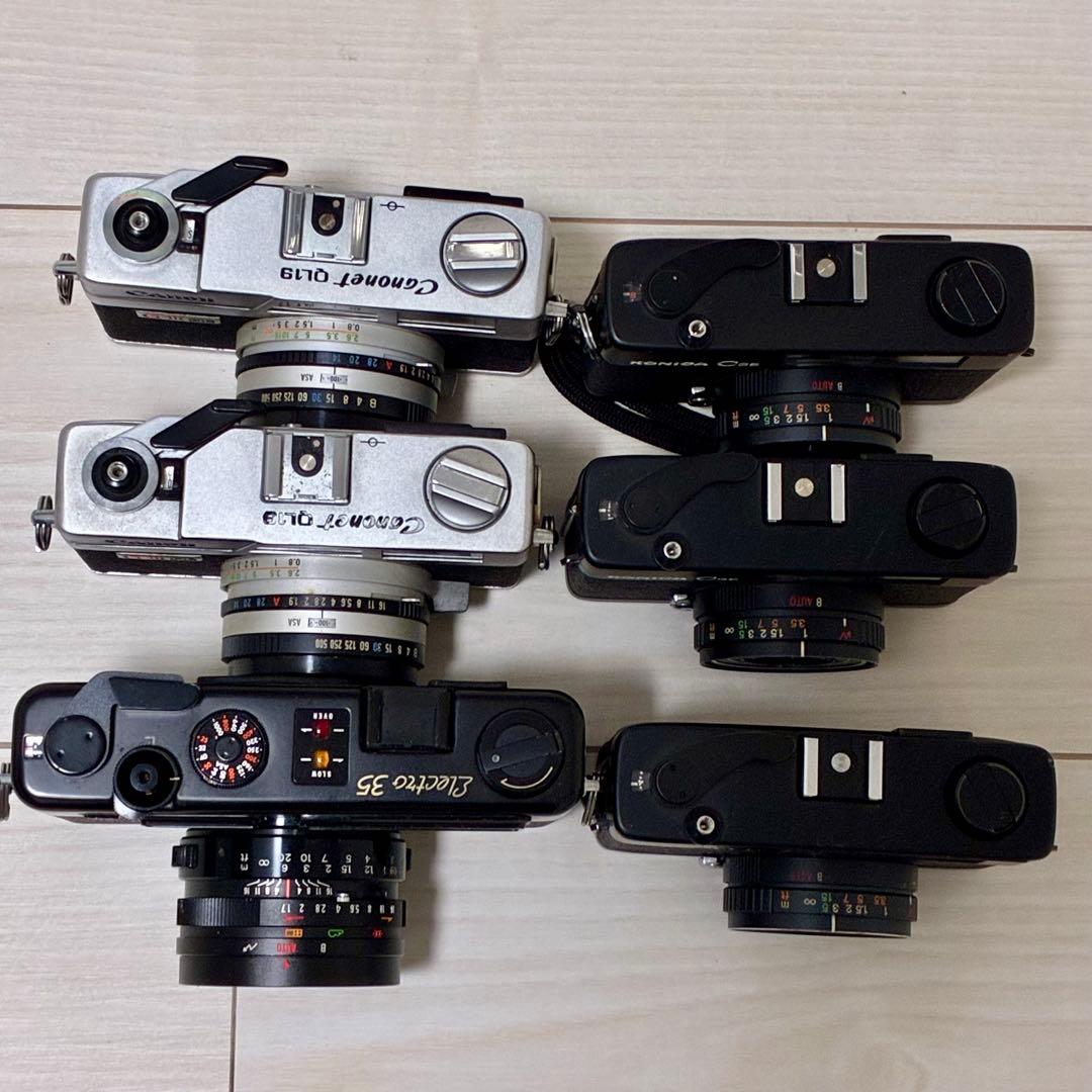 ⭐️6台まとめ売り⭐️ レンジファインダー フィルムカメラ