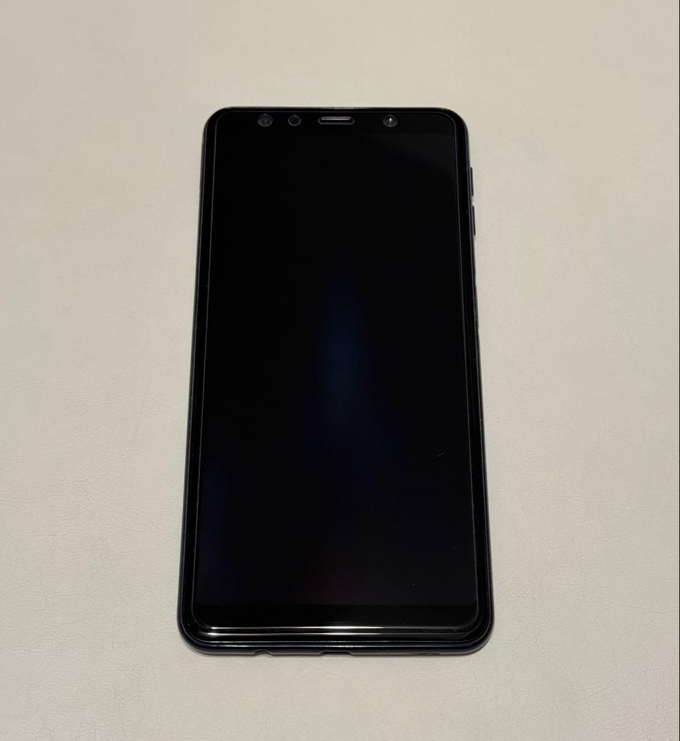 Samsung Galaxy A7 本体（手帳型ケース付き）