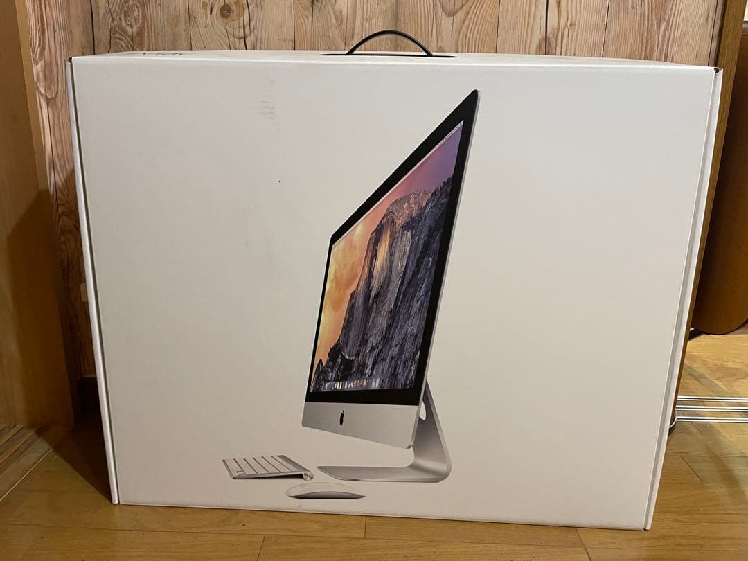 メモリ32GB iMac 27インチ 5K Late 2014（元箱あり）