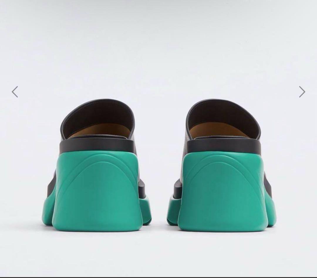 新品 ボッテガ ヴェネタFLASH スリッポン レザークロッグサンダル