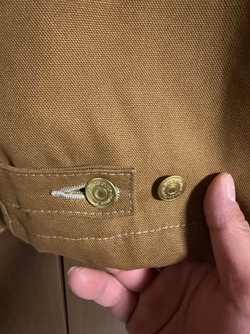 タフダック ダックチョアジャケット ブラウン