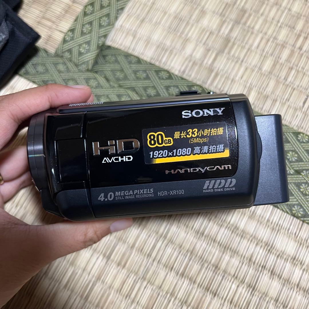 SONY HDR-XR100 ビデオカメラ 動作確認済み　付属品完備