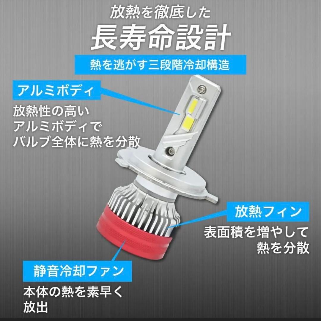 新品　VELENO H4 LED ヘッドライト 12700lm ハイロー切替