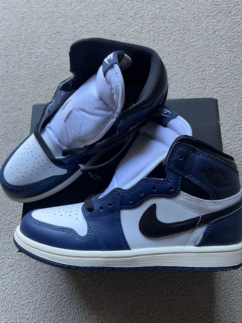 Jordan 1 Retro High OG(PS)ミッドナイトネイビー22cm