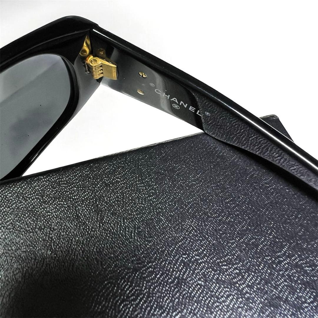 【美品✨】シャネル★サングラス★ブラック★ココマーク★ゴールド