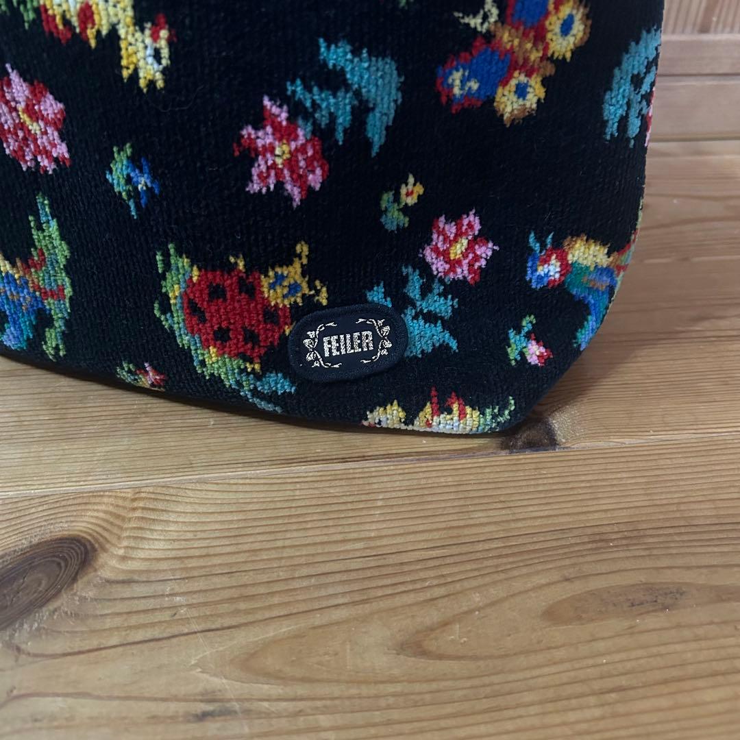 フェイラー2点 大きめ ハイジ柄 巾着型ハンドバッグ スマホショルダー斜めがけ