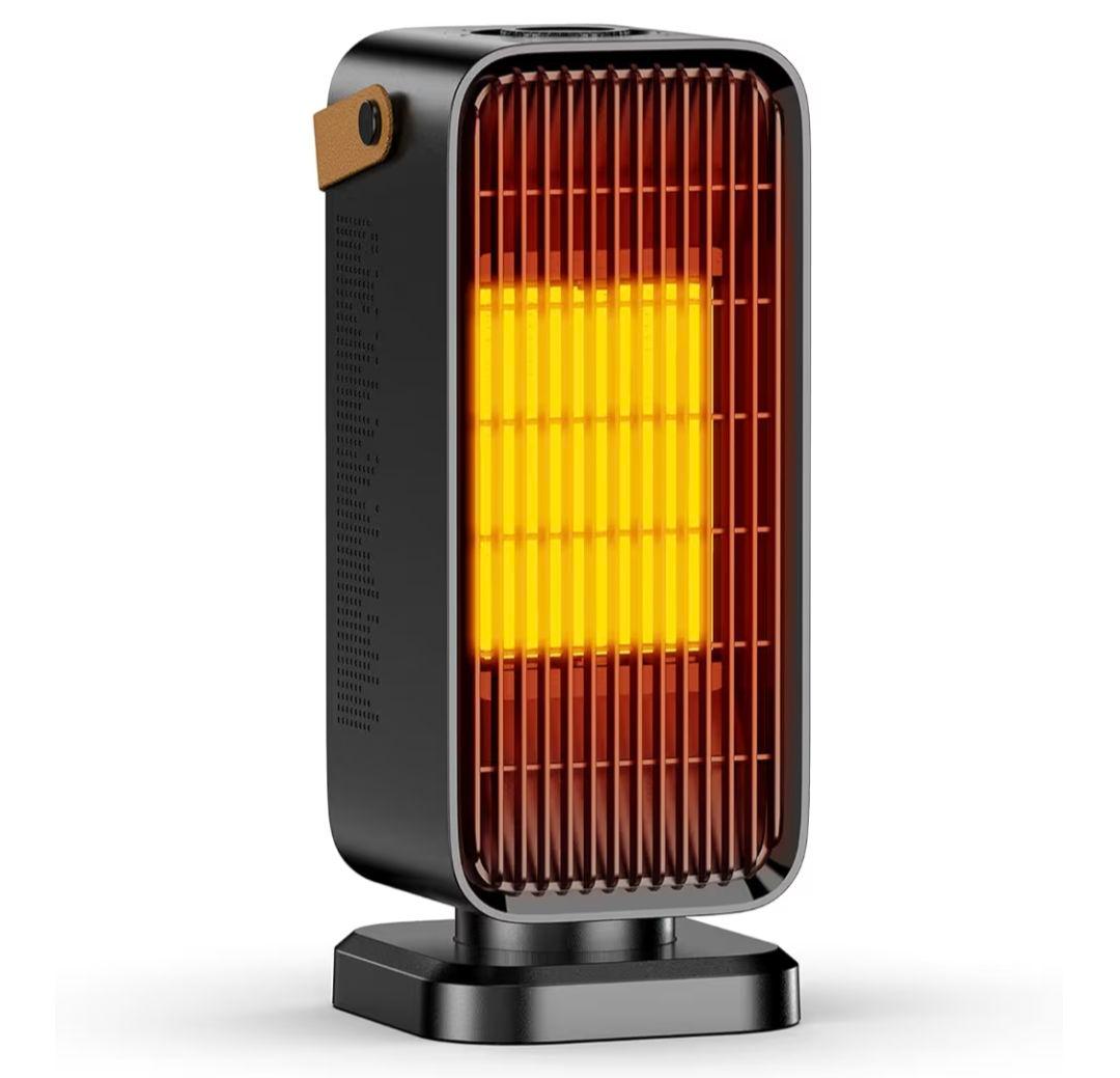 セラミックヒーター【2025冬新登場】 小型 速暖 電気ファンヒーター 省エネ