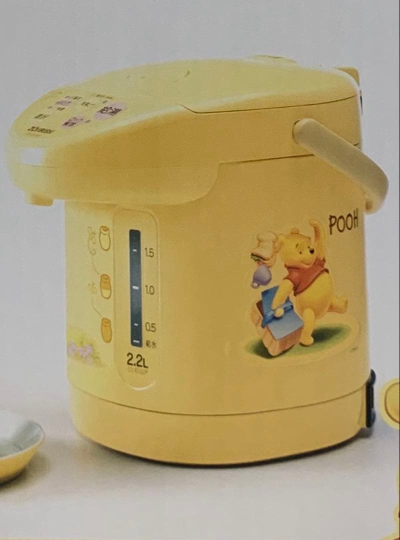 新品未開封 ZOJIRUSHI 電気ポット CD-EV22P-EC プーさん