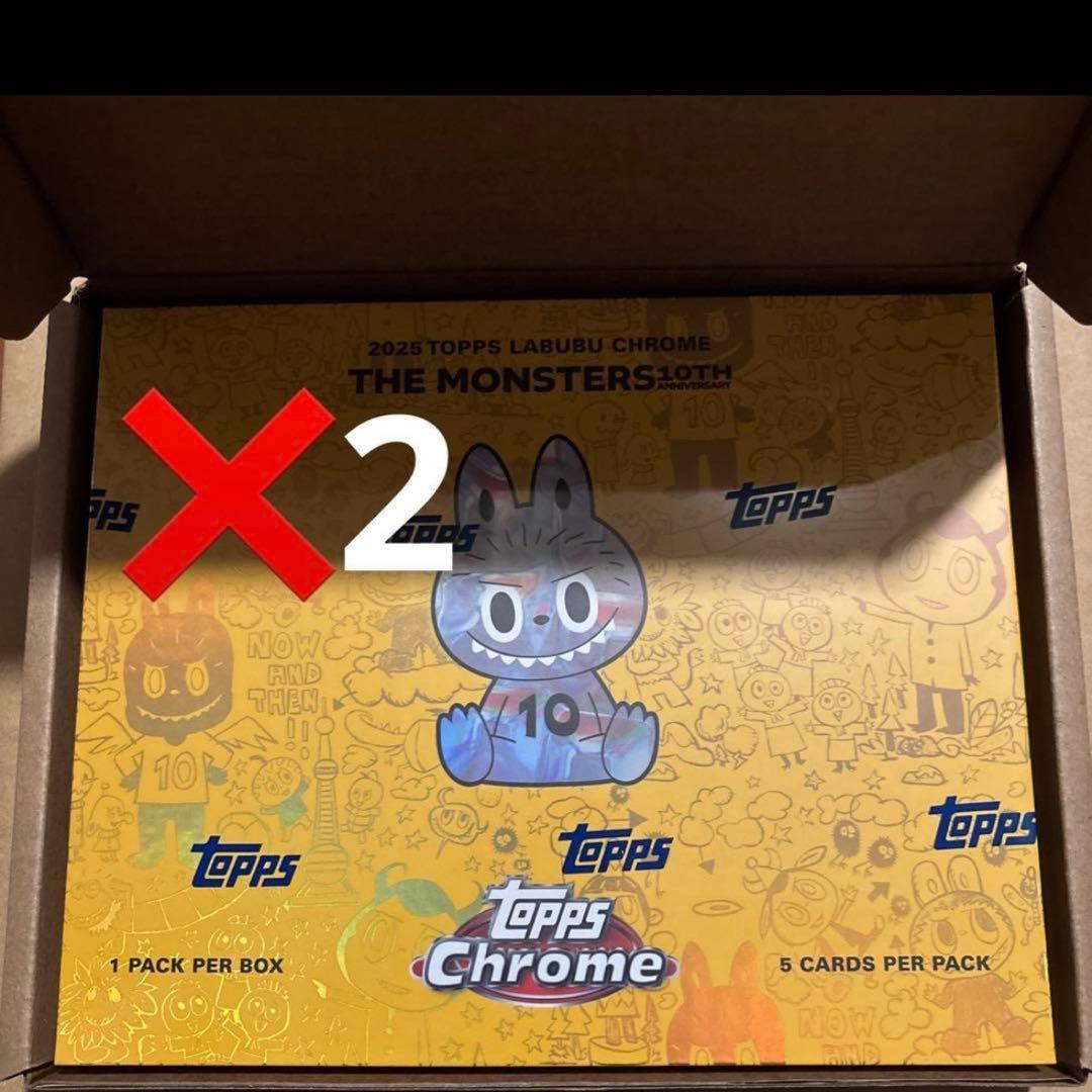 最安値　Topps Chrome 10周年記念ボックス 2BOX