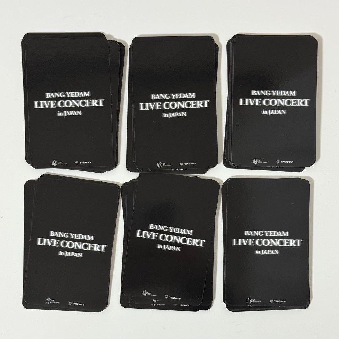 BANGYEDAM バンイェダム イェダム コンサート 特典会 トレカ 54枚