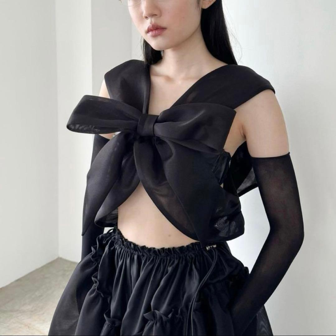 トップス Litmus Her Praha Ribbon Top