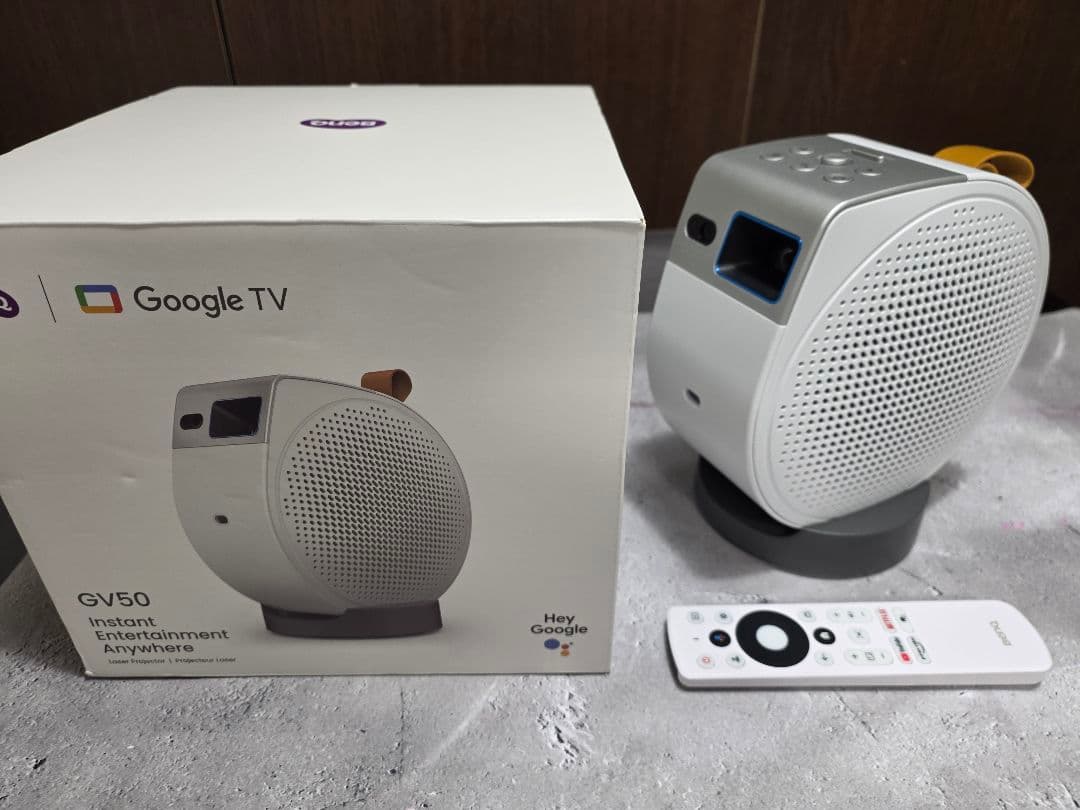 BenQ GV50 Google TV プロジェクター