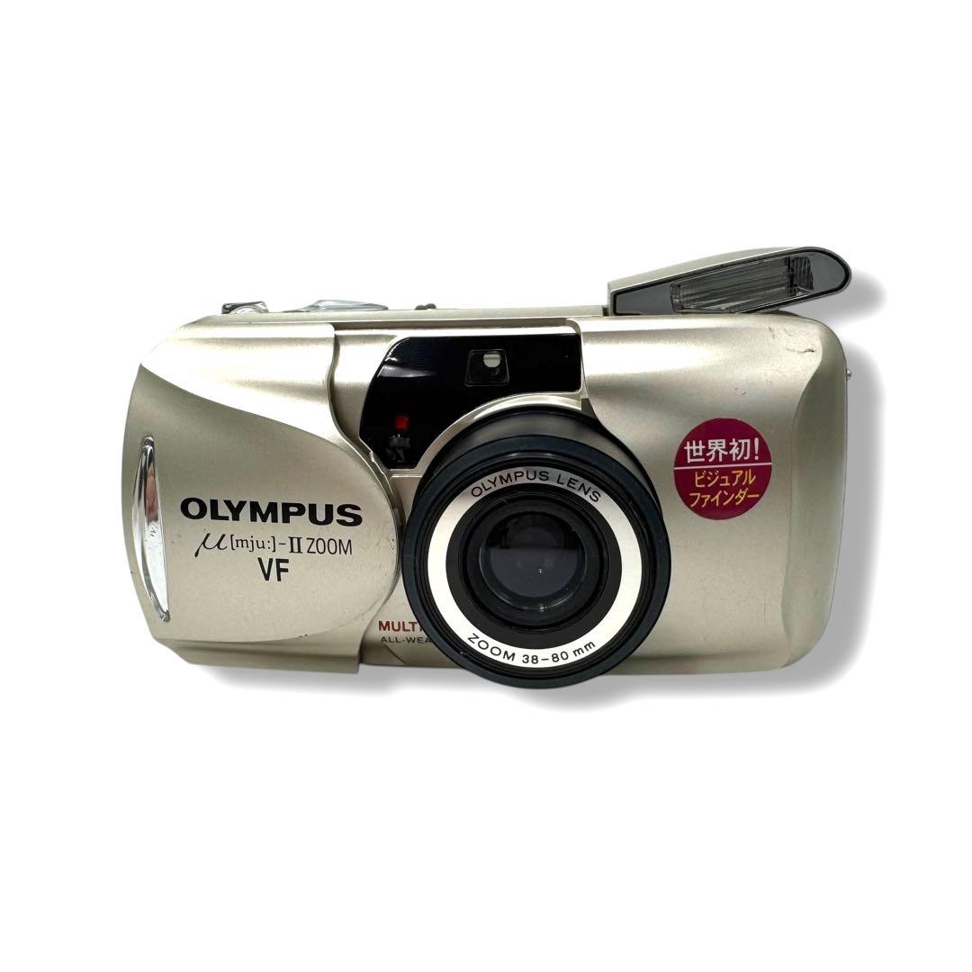 完動品 Olympus オリンパス mju ii 2 Zoom VF