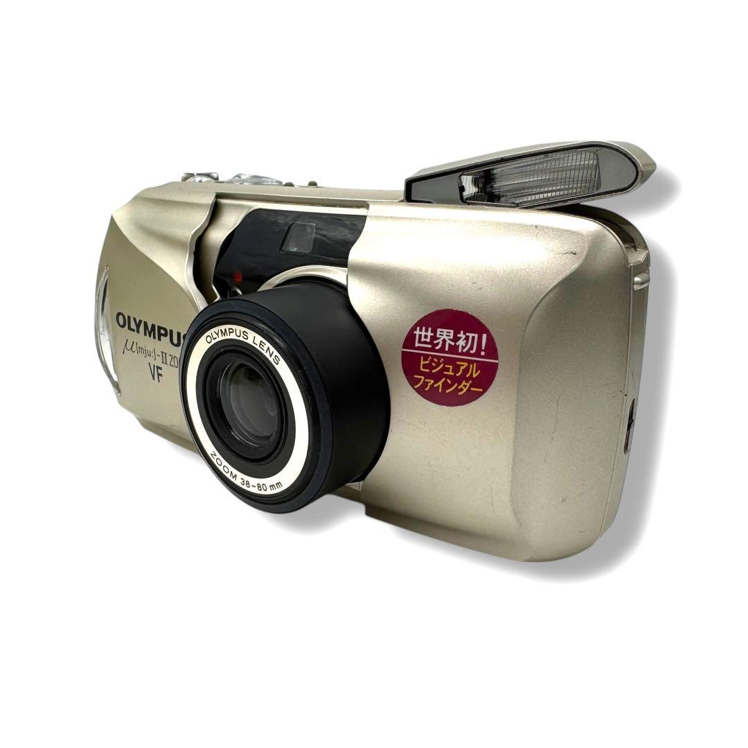 完動品 Olympus オリンパス mju ii 2 Zoom VF