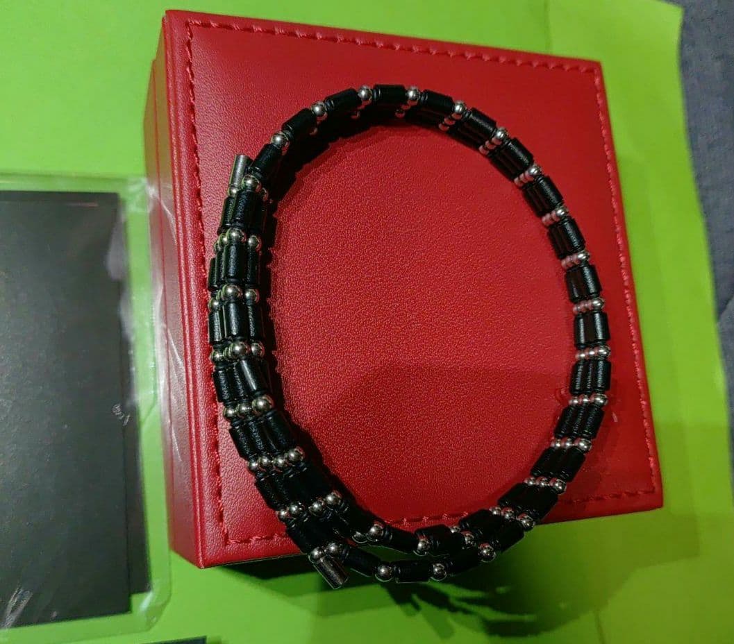 COREFORCE ブラックネックレス70センチ