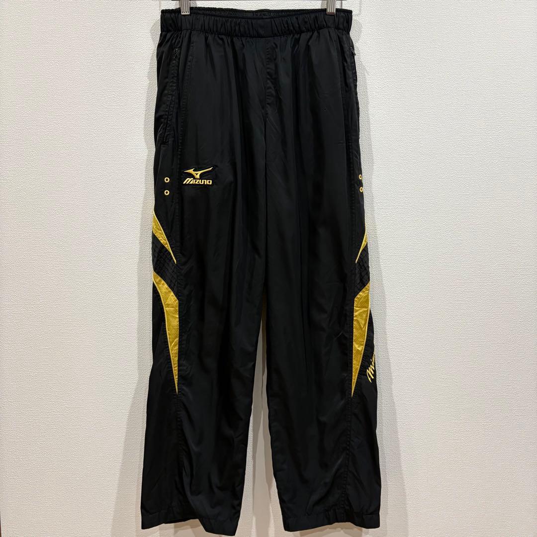 MizunoPro ミズノプロ　上下　黒金　ウィンドブレーカー　L ブレスサーモ