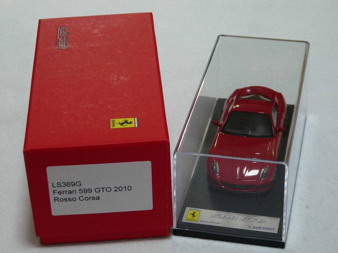 Look Smart Ferrari 599GTO 2010年　レッド
