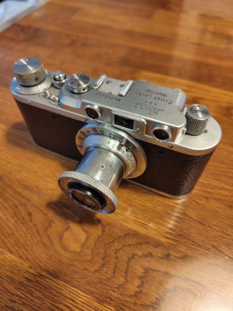バルナックライカD2　DⅡ　貴重なクロームボディ