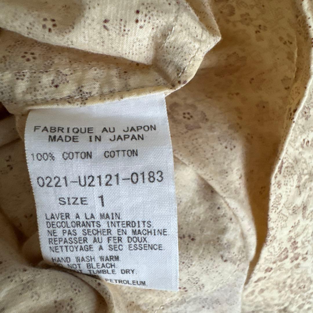 レア アーツ&サイエンス 22SS flower jacket 花柄 ジャケット