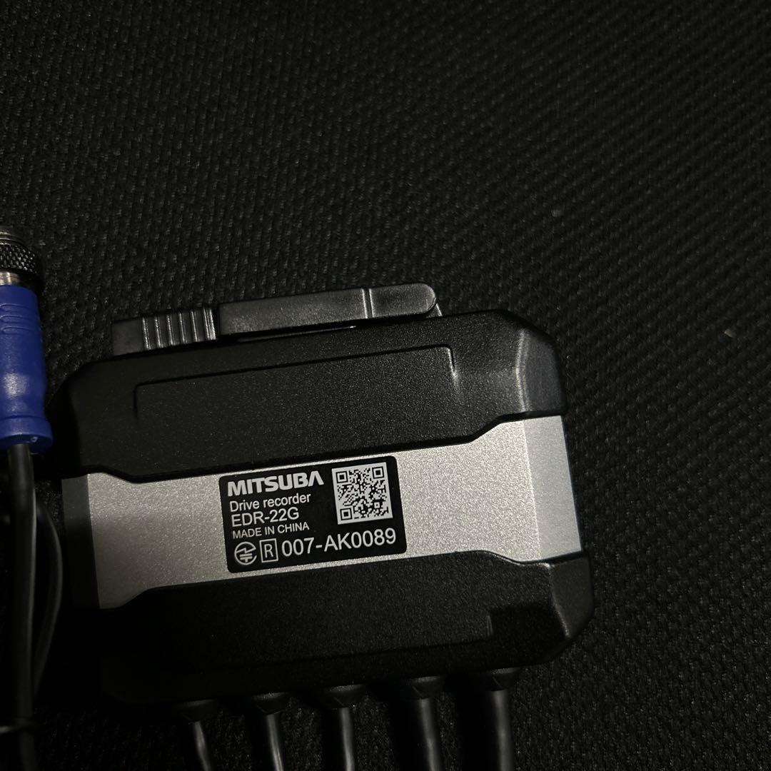 MITSUBA(ミツバサンコーワ) ドライブレコーダー バイク　EDR-22G