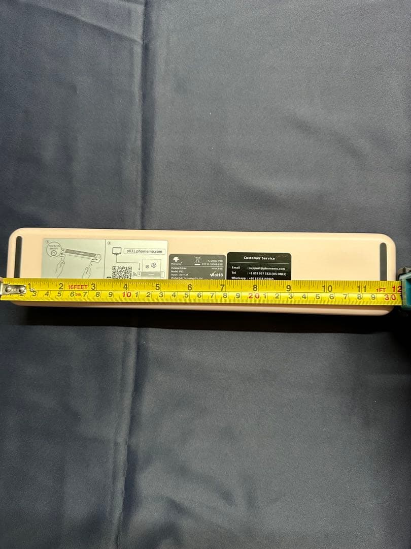 Pmo M831 モバイルプリンター 無線サーマルプリンターピンク色