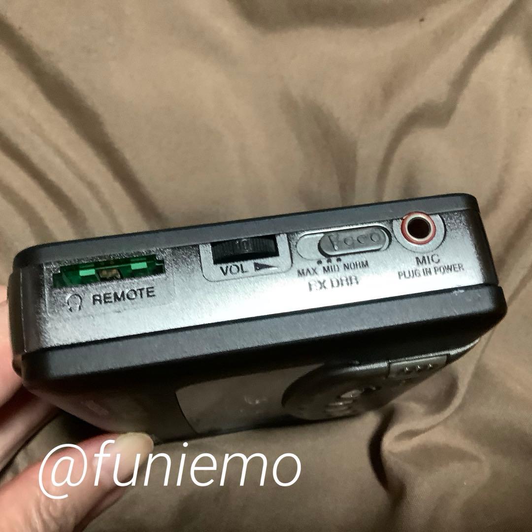 【ジャンク品】SONY WM-RX707レコーディングウォークマン
