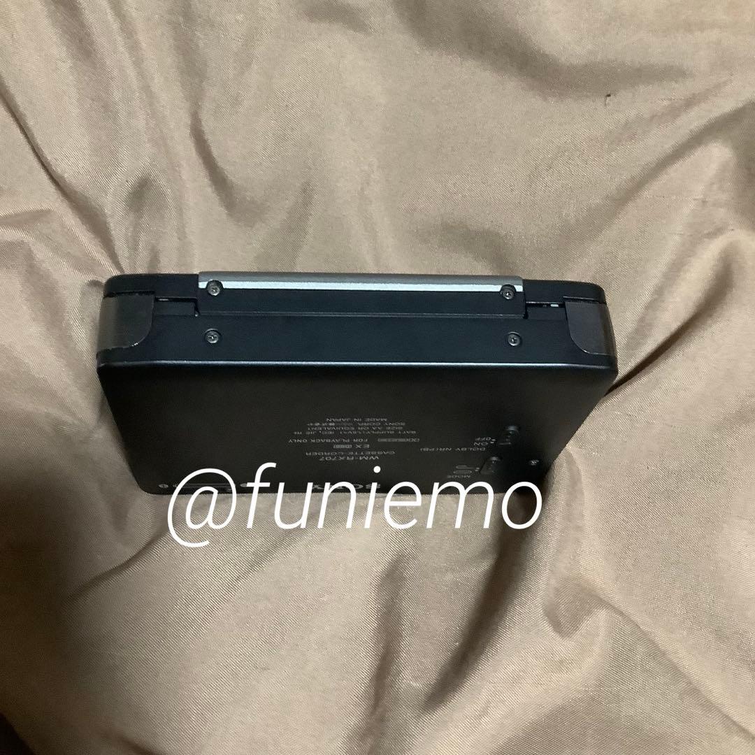 【ジャンク品】SONY WM-RX707レコーディングウォークマン